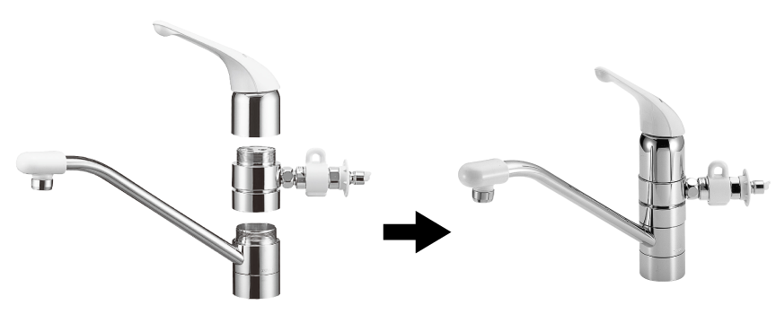 デッキタイプ：シングルレバー