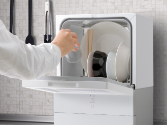 洗浄力・エコ | 特長 パーソナル食洗機 NP-TML1 | 食器洗い乾燥機（食 