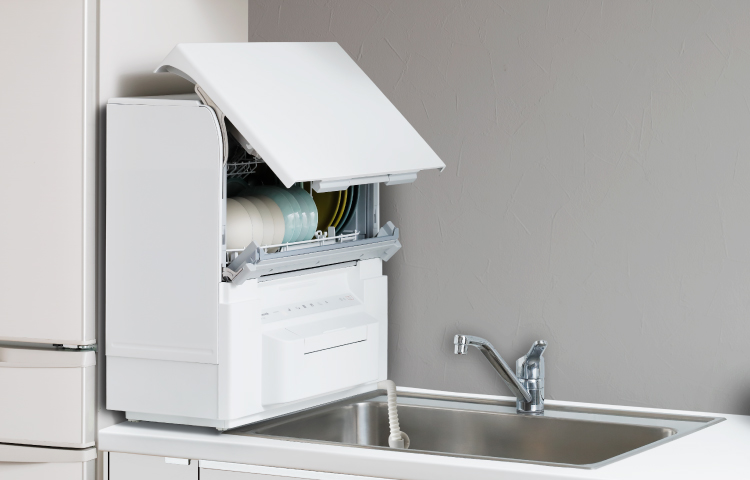 【2022年製】パナソニック 食器洗い乾燥機 NP-TSP1-W タンク式リフトアップオープンドア