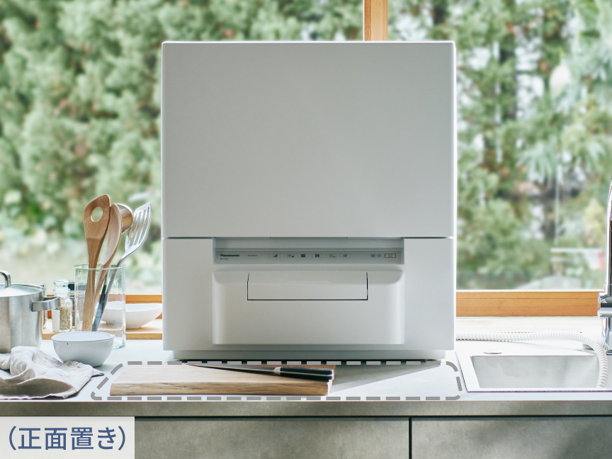 写真：キッチンに設置している様子