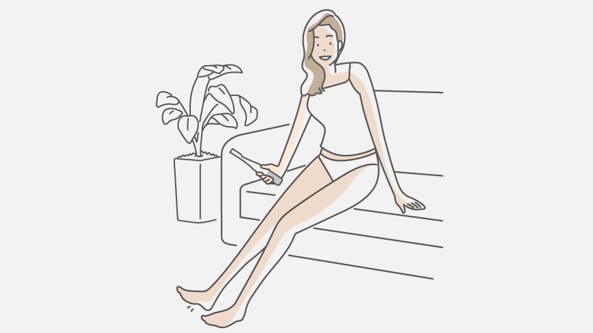 全機種でドライ剃り可能