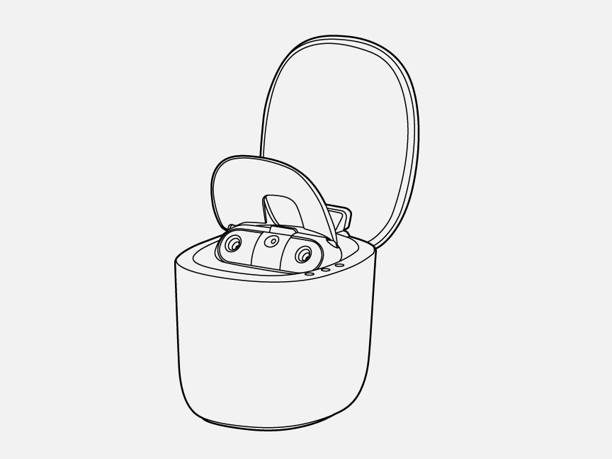 イラスト：本体を10 分以上冷ます