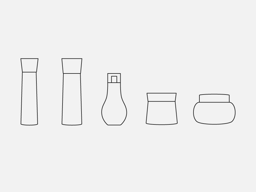 イラスト：基礎化粧品