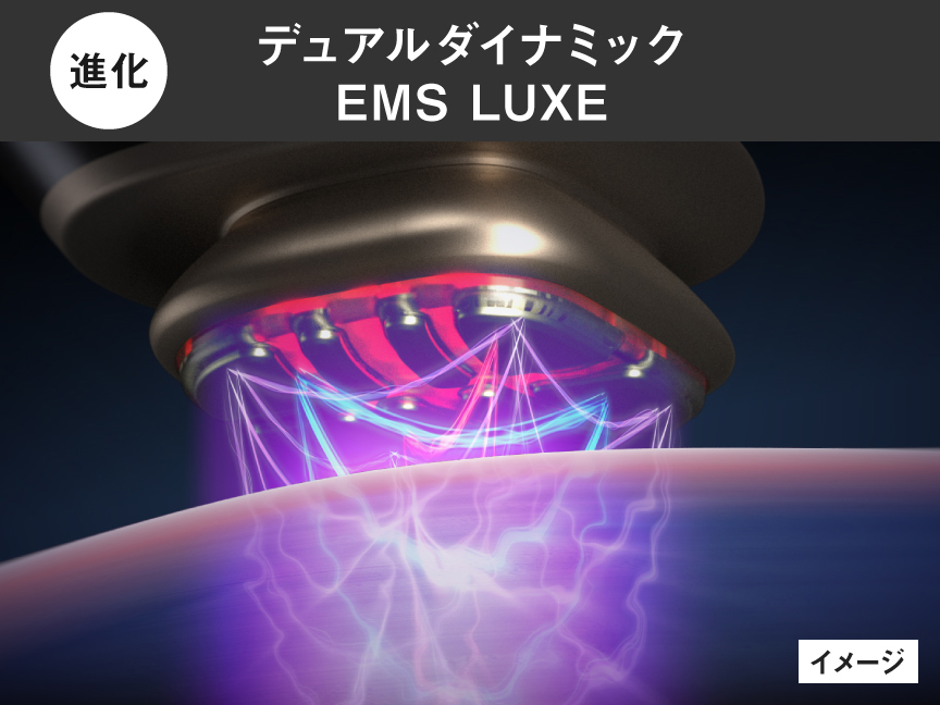 進化：デュアルダイナミック RMS LUXE