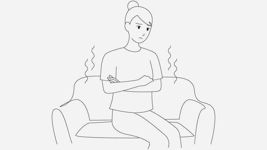 冷えすぎる・強い風が不快