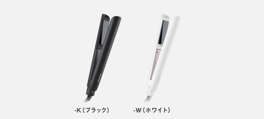 コンパクトストレートアイロン EH-HV2B, -K（ブラック）,-W（ホワイト）