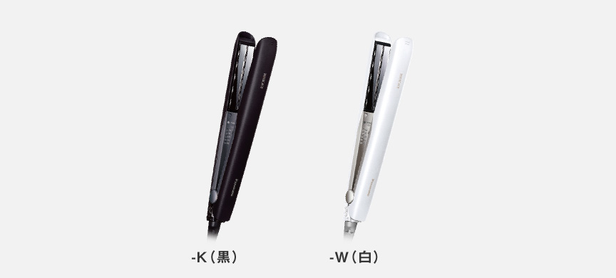 ストレートアイロン ナノケア EH-HS0J,-K（黒）,-W（白）