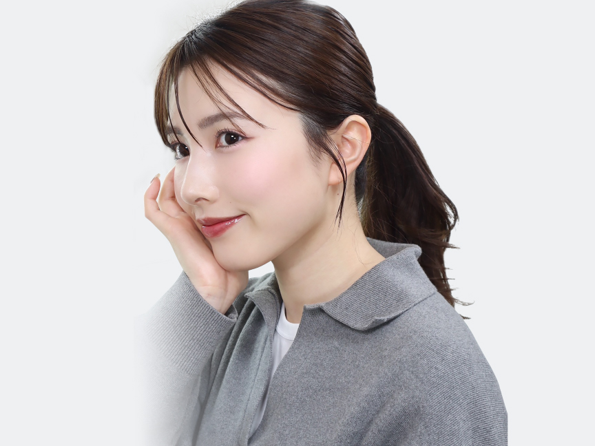 ふんわり前髪巻き