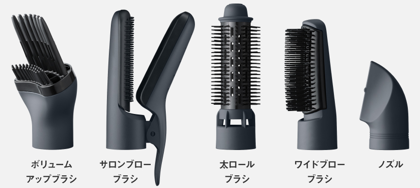 Panasonic ワイドブローブラシ & モバイルアイロン スタイリングレシピ | 特長 エアスタイラー ナノケア | ヘアケア