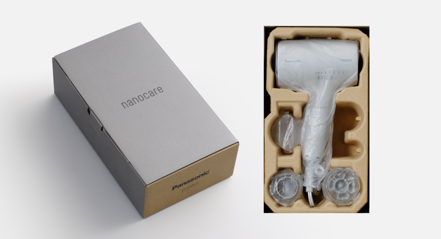 写真：エコパッケージの内部