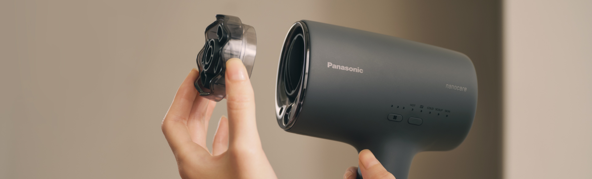 写真：EH-NA0Kのナイトキャップノズル装着イメージ