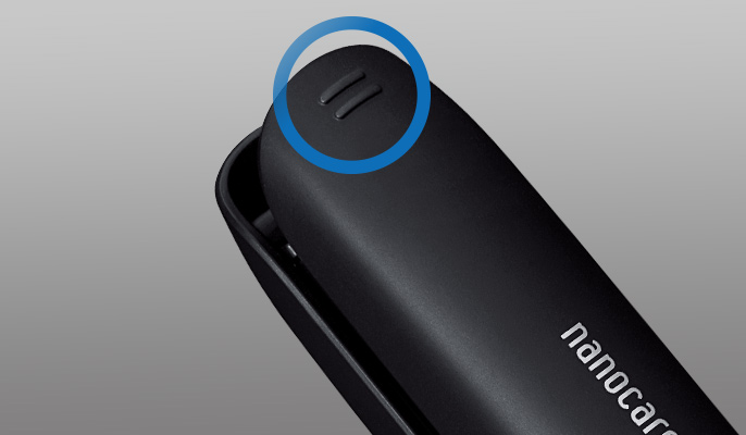 写真：先端すべり止め部分のアップ