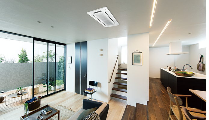 商品を設置したイメージです。