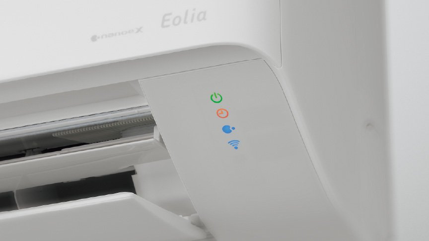 エアコンのLED表示の画像です