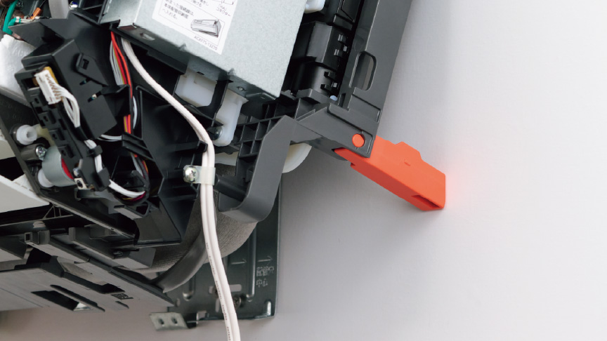 施工時に役立つギミックの画像です