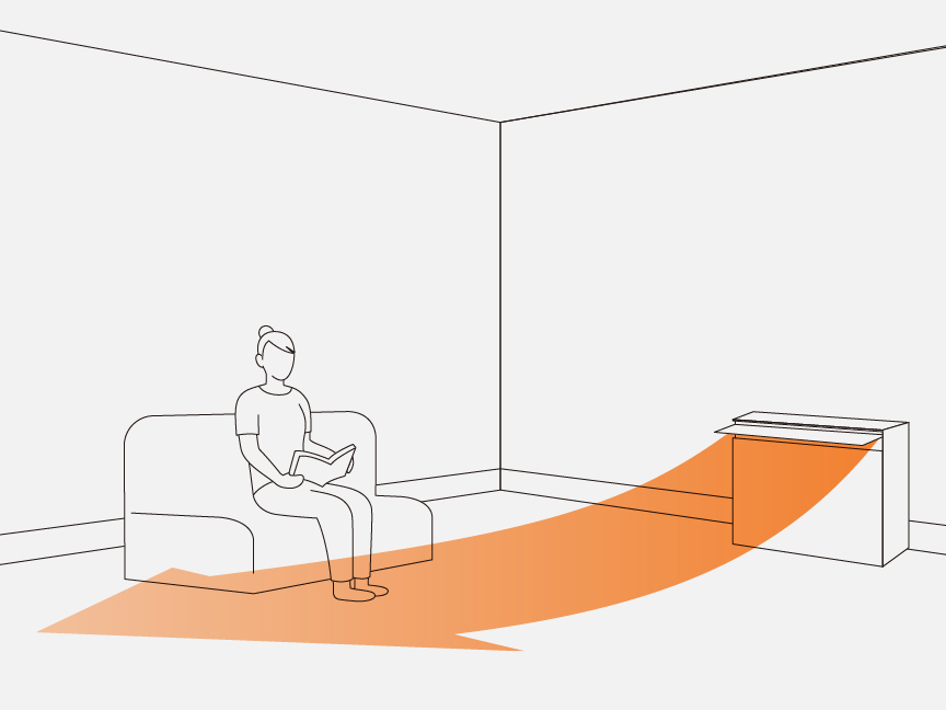 暖房の画像です