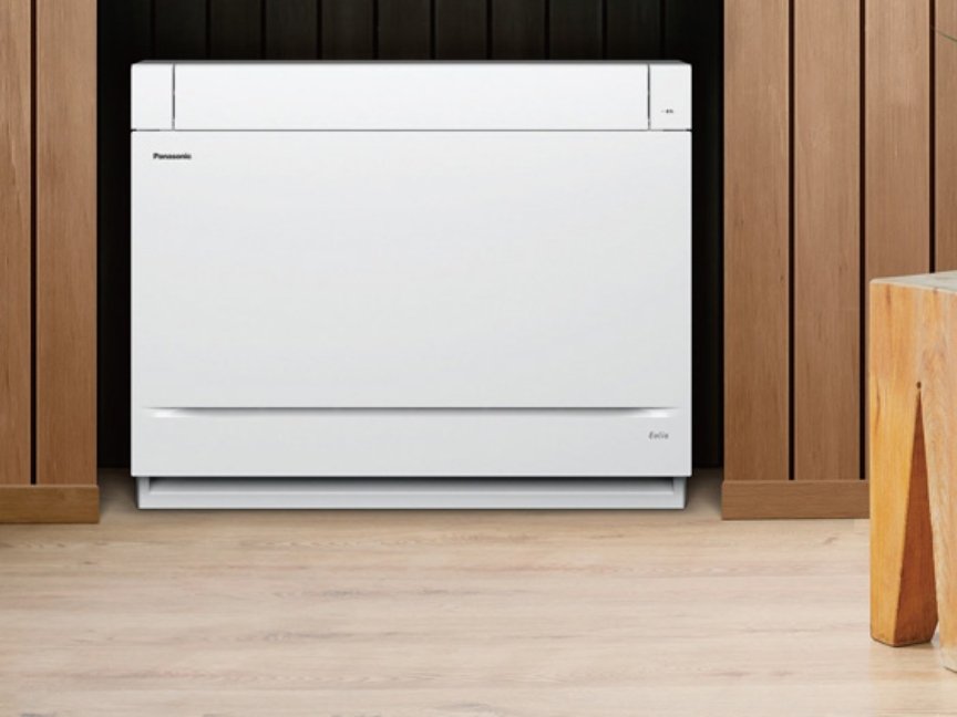 床置きエアコンの使用シーンの画像です