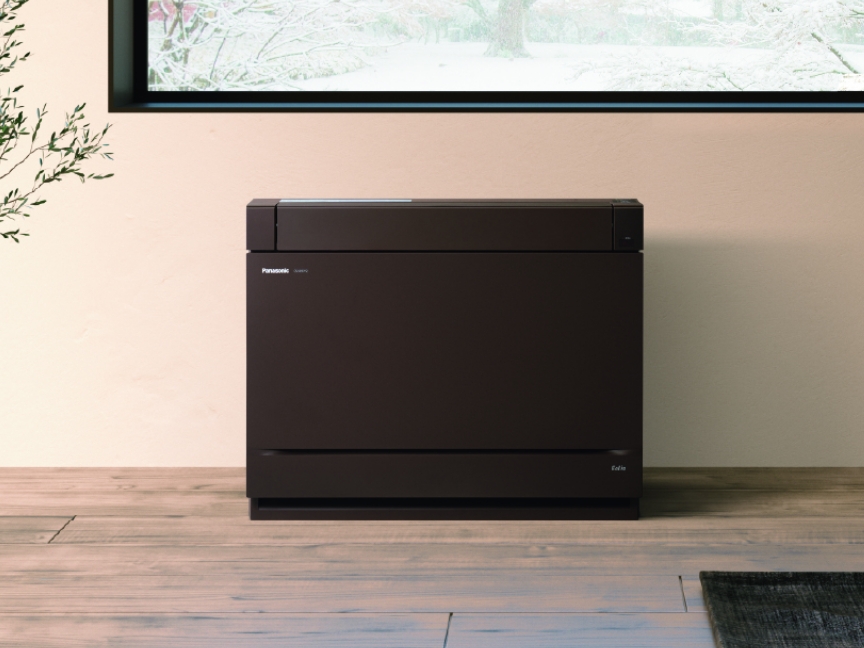 床置きエアコンの使用シーンの画像です