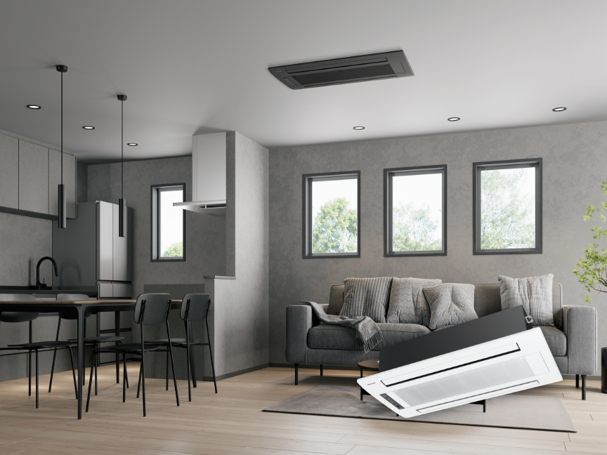 天井ビルトインエアコン〈2方向タイプ〉の使用シーンの画像です