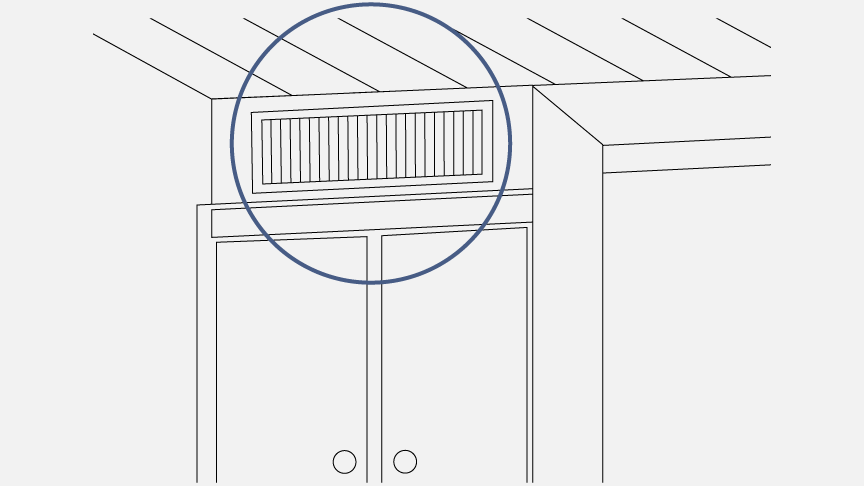 天袋・地袋に押入れの上下に収納