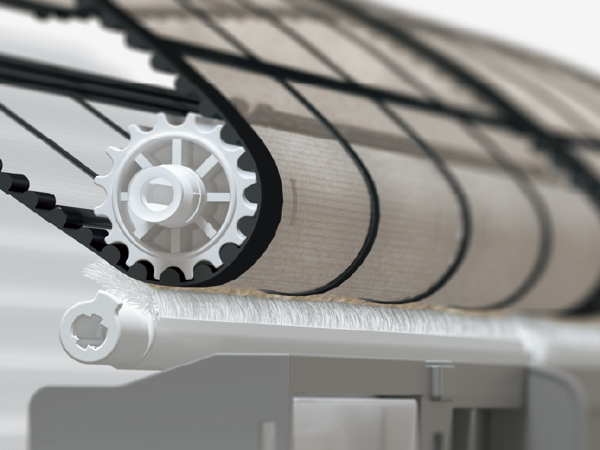 フィルターお掃除ロボットの画像です