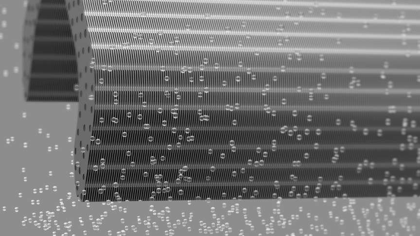 ナノイーXを充満