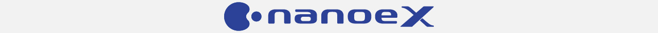 ナノイーXのロゴです