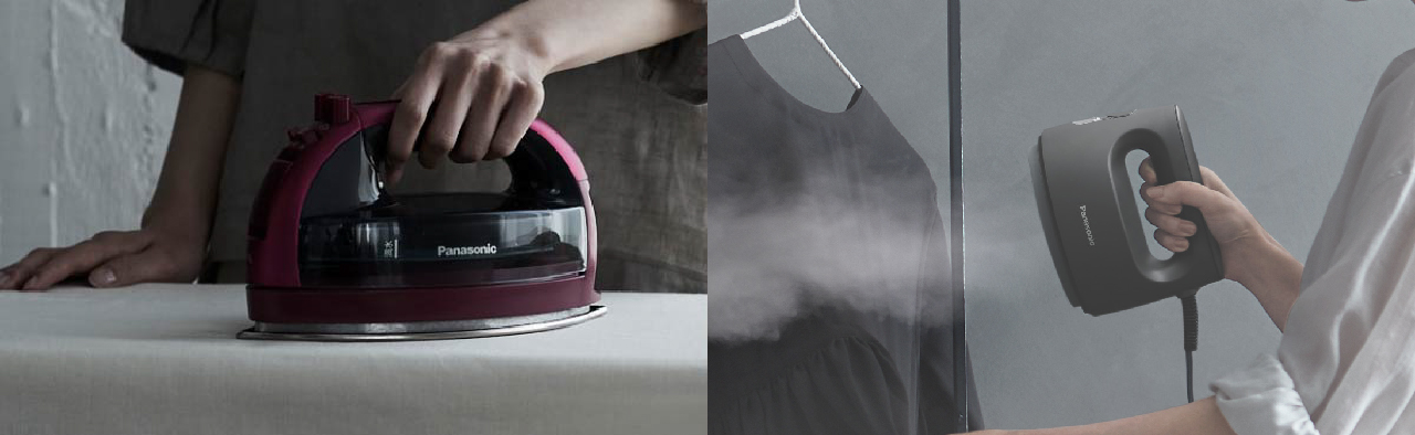 イメージ写真：アイロン・衣類スチーマーの違い