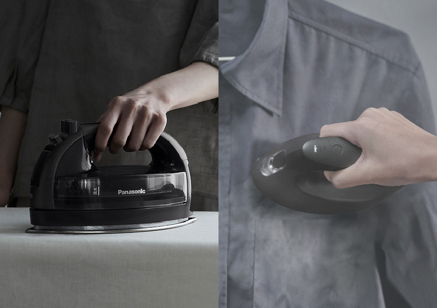 イメージ写真：アイロン・衣類スチーマーの違い