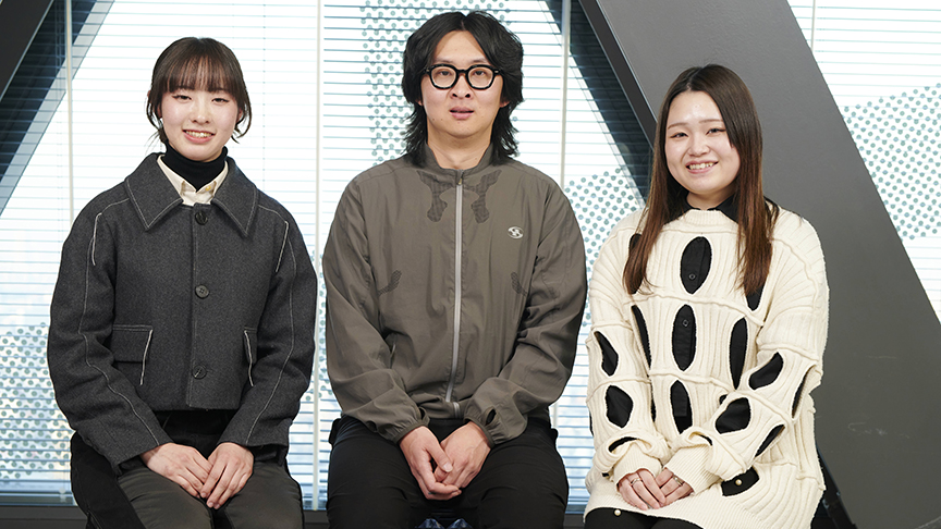 プロのスタイリストを目指す学生さんたち