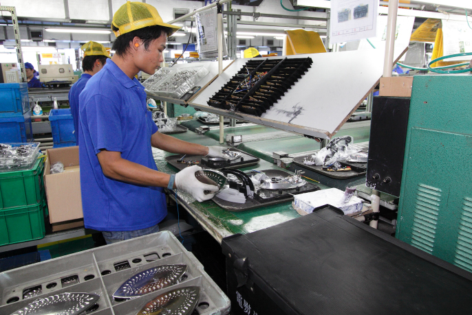 アイロンの環境テストの写真