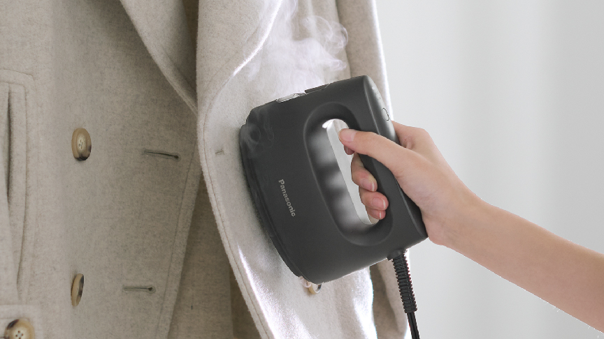 服の個性を残しながら余計なシワをのばして、ふんわり仕上げることができます