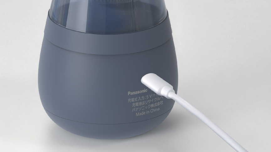 USB type-C の充電ポート