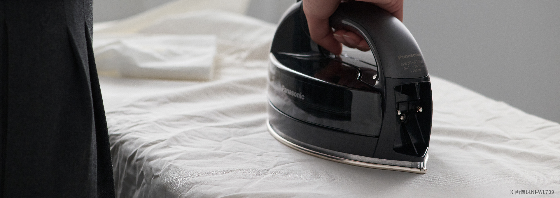 Wヘッド形状で、すべり心地のよさを追求