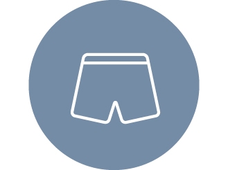 トランクスのイラストです