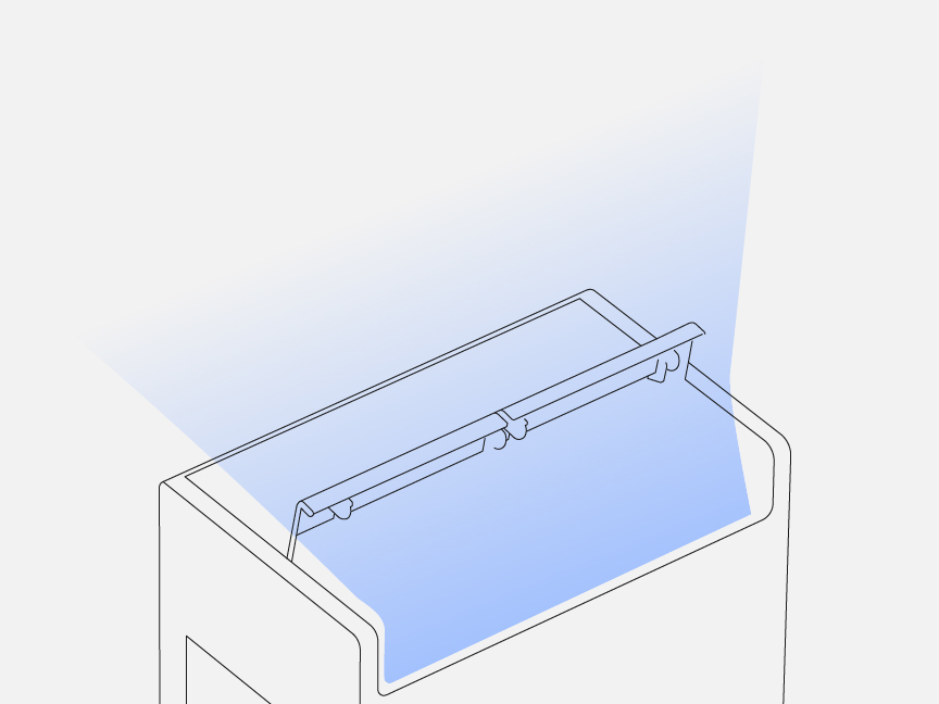 ワイドのイラストです