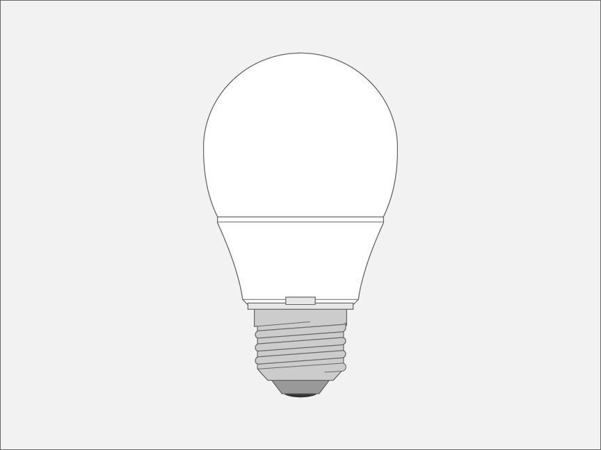 パナソニックのLEDランプは安心の5年保証
