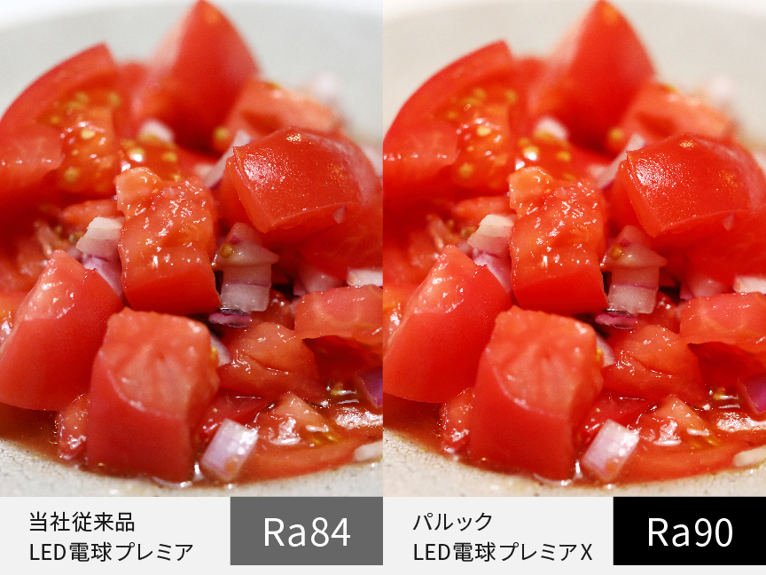 写真：トマトの比較