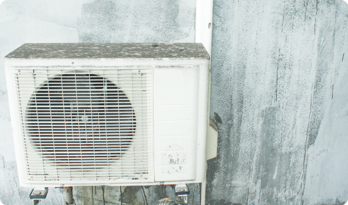 エアコンの室外機が汚れたままだと電気の消費や故障の原因に！？