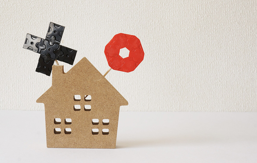 写真：家の模型