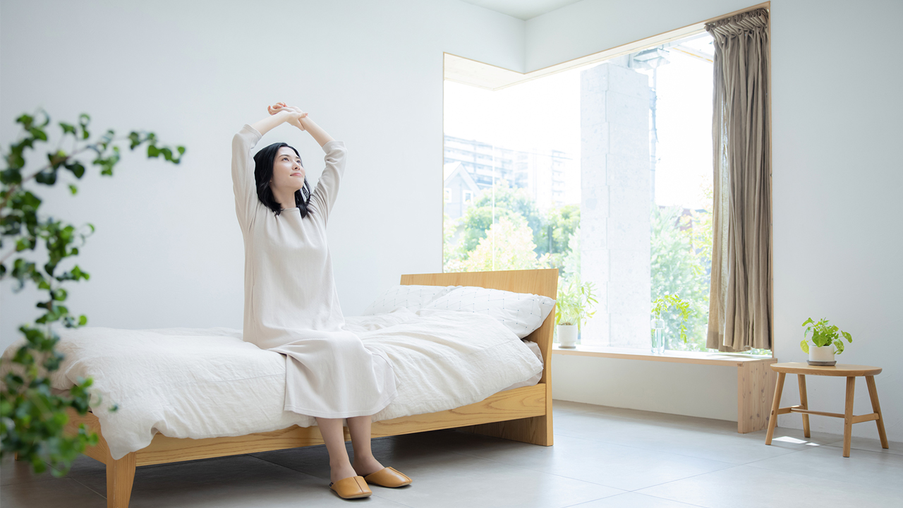 睡眠の質を上げるには？ 快適な寝室のつくり方と空調の工夫を紹介 | UP LIFE | 毎日を、あなたらしく、あたらしく。 | Panasonic