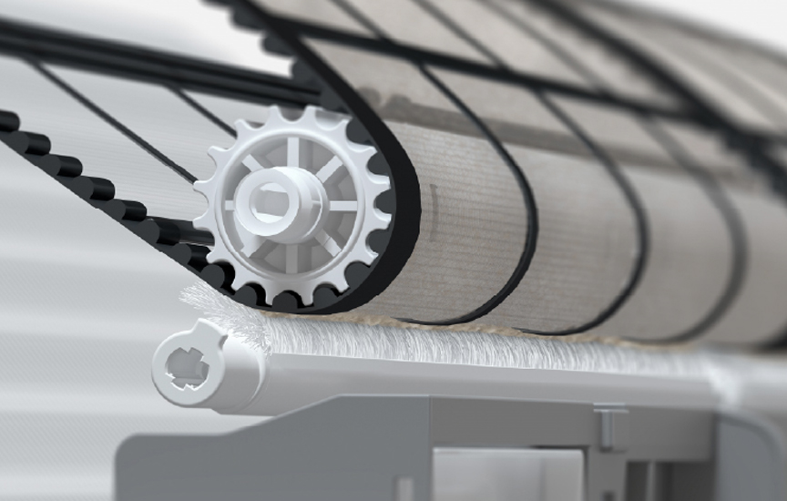 画像：フィルタ―お掃除ロボットのイメージ