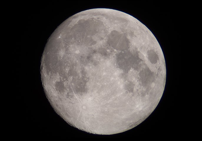 写真：満月のイメージ