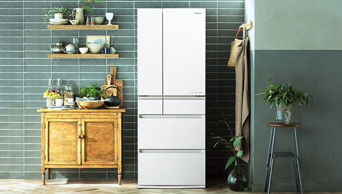 写真:パナソニック冷蔵庫の設置イメージ