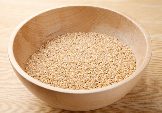 写真：玄米