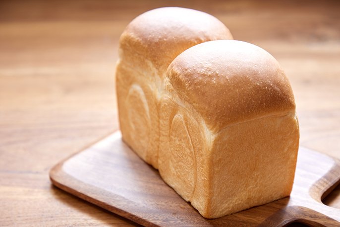写真：山型食パン