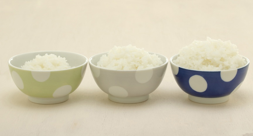 写真：3人分の炊いたご飯