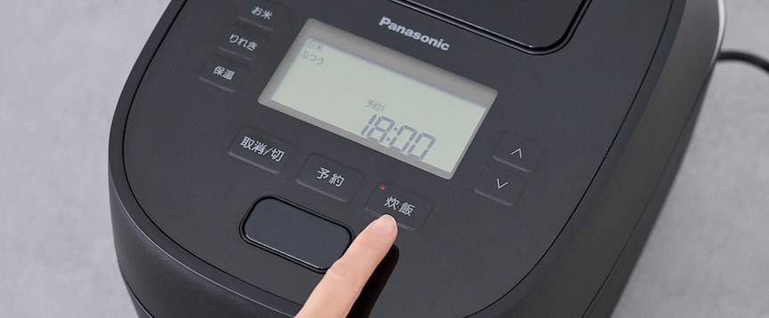 写真：操作画面