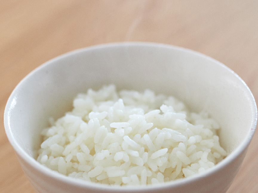 写真：炊いたご飯