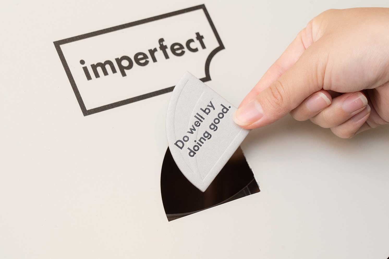 imperfectの投票チップの写真